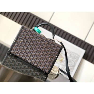 Goyard Grand Hotel Trunk Bag Black LDBS248072