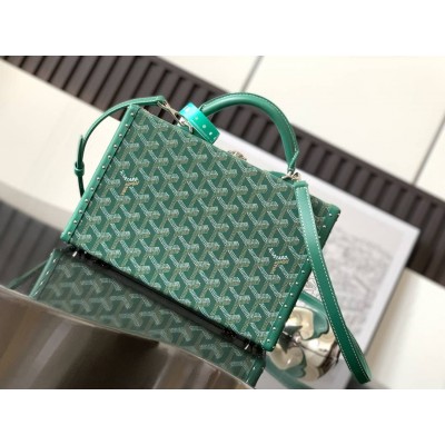 Goyard Grand Hotel Trunk Bag Green LDBS248075