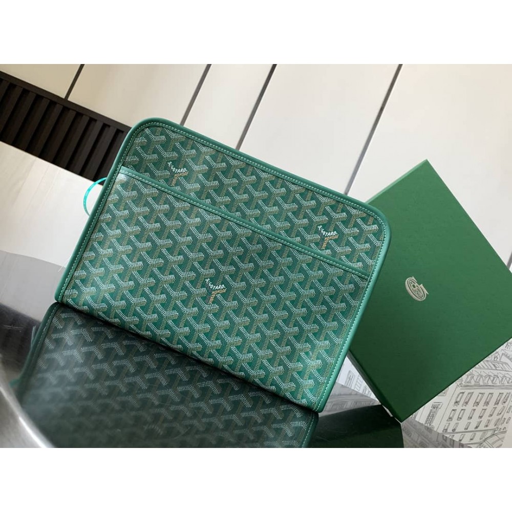 Goyard Jouvence GM Toiletry Bag Green LDBS248046