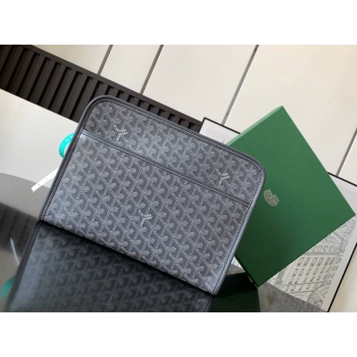 Goyard Jouvence GM Toiletry Bag Grey LDBS248047