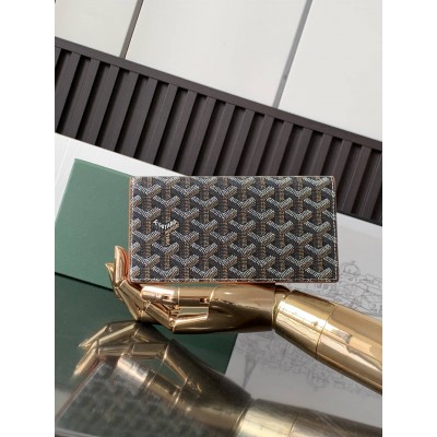 Goyard Long Wallet Black & Tan LDBS248128