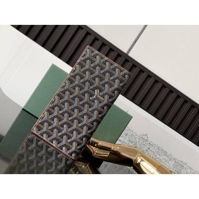 Goyard Long Wallet Black & Tan LDBS248128