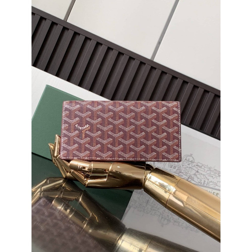 Goyard Long Wallet Burgundy LDBS248129