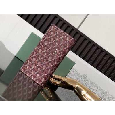 Goyard Long Wallet Burgundy LDBS248129