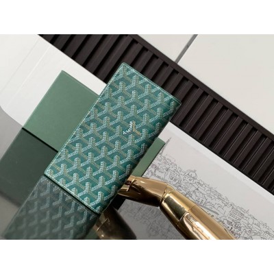 Goyard Long Wallet Green LDBS248130