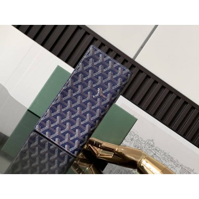 Goyard Long Wallet Navy Blue LDBS248132