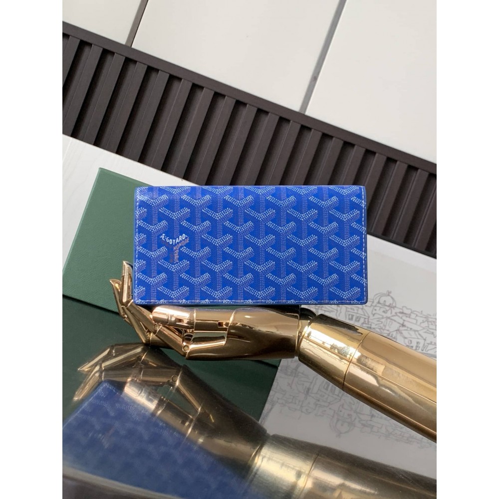 Goyard Long Wallet Sky Blue LDBS248135