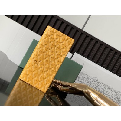 Goyard Long Wallet Yellow LDBS248137