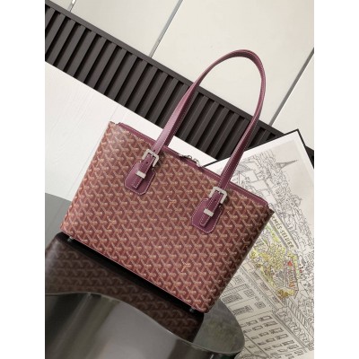 Goyard Marie Galante Bag Burgundy LDBS248000