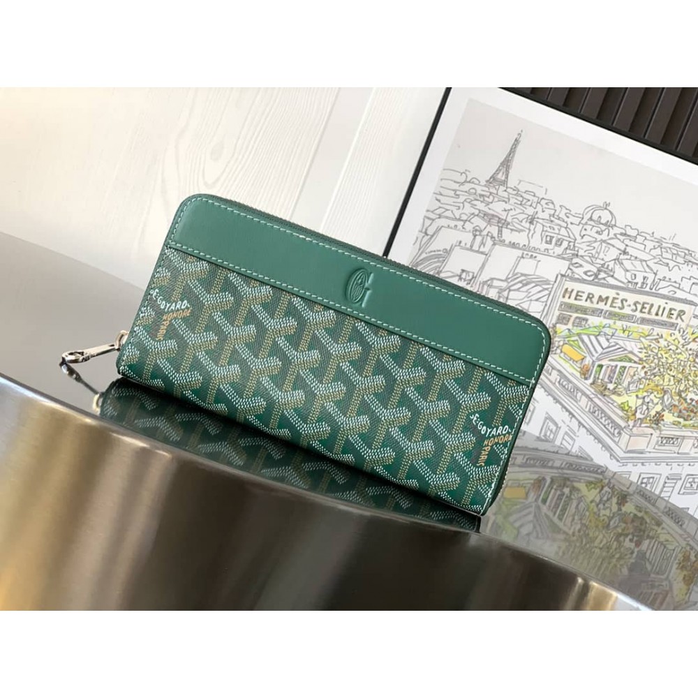 Goyard Matignon GM Wallet Green LDBS248141