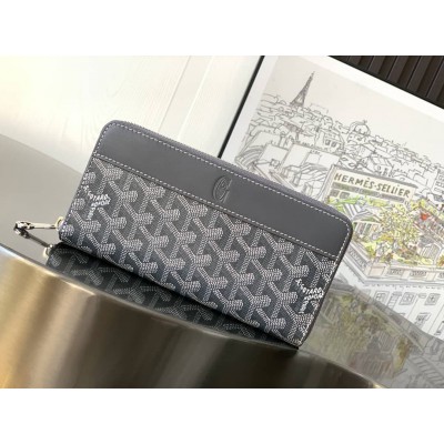 Goyard Matignon GM Wallet Grey LDBS248142