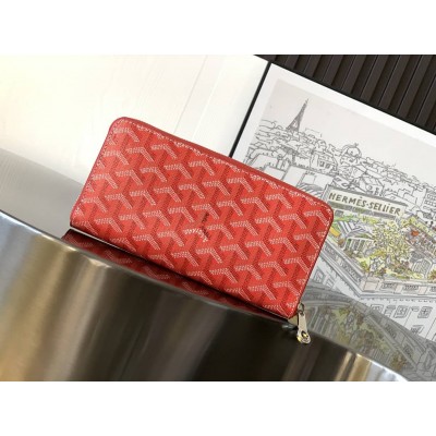 Goyard Matignon GM Wallet Red LDBS248145