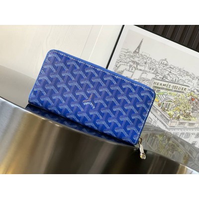 Goyard Matignon GM Wallet Sky Blue LDBS248146