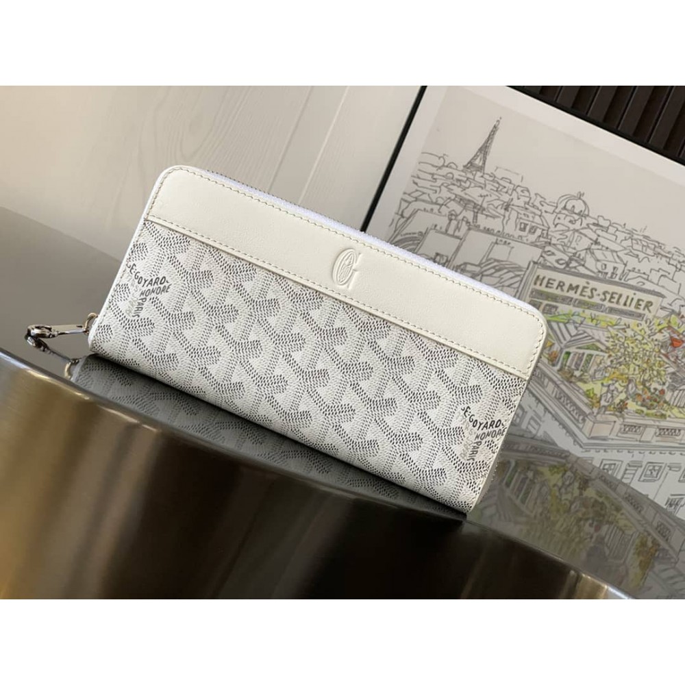 Goyard Matignon GM Wallet White LDBS248147