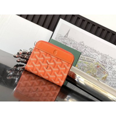 Goyard Matignon Mini Wallet Orange LDBS247846