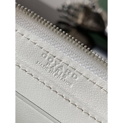 Goyard Matignon Mini Wallet White LDBS247849