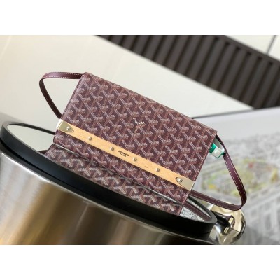 Goyard Monte-Carlo PM Clutch Burgundy LDBS247697