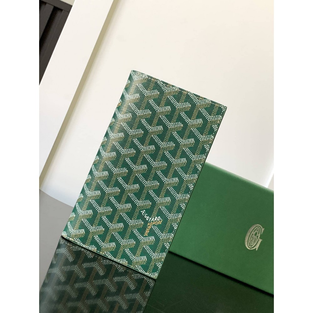 Goyard Multifunctional Travel Wallet Green LDBS248152