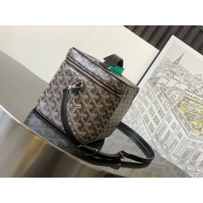 Goyard Muse Vanity Case Black LDBS248087