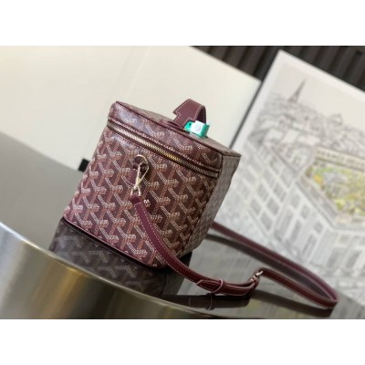 Goyard Muse Vanity Case Burgundy LDBS248089