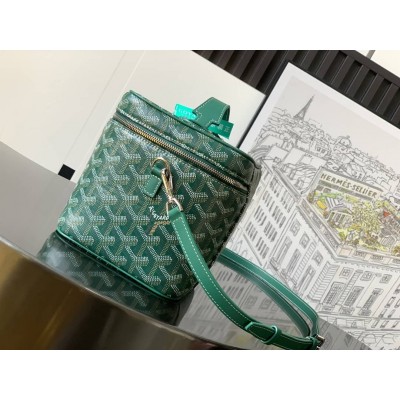 Goyard Muse Vanity Case Green LDBS248090