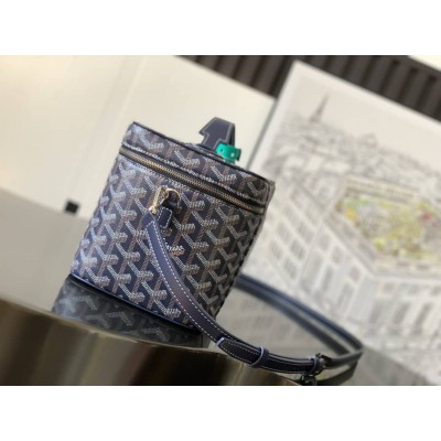 Goyard Muse Vanity Case Navy Blue LDBS248092