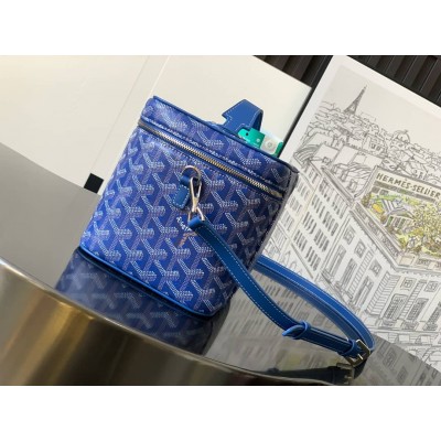 Goyard Muse Vanity Case Sky Blue LDBS248094