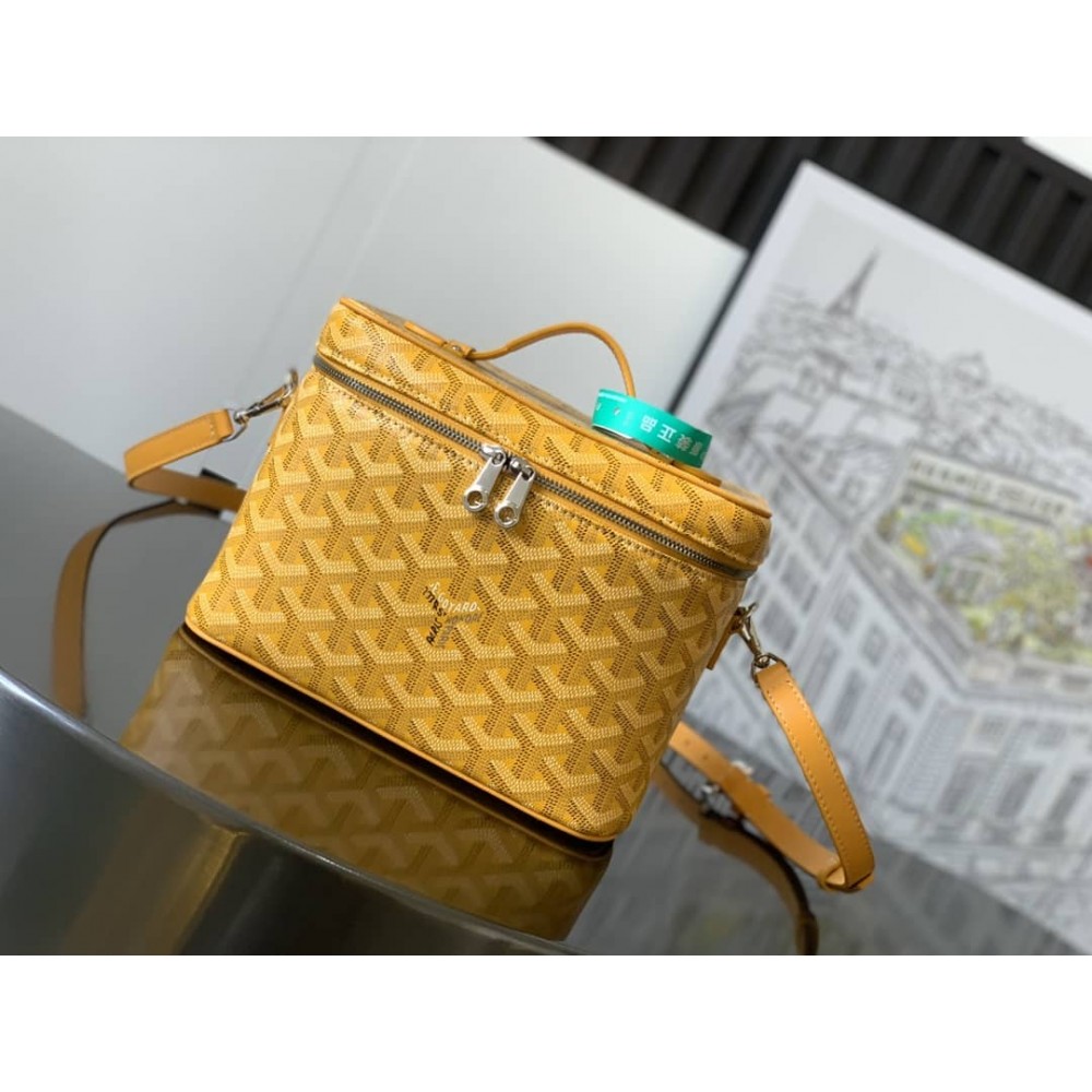 Goyard Muse Vanity Case Yellow LDBS248095