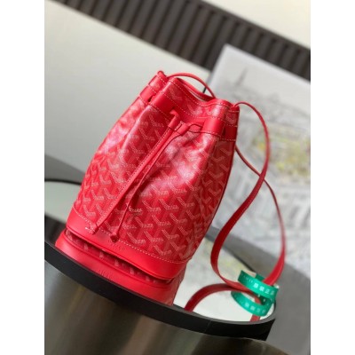 Goyard Petit Flot Bucket Bag Red LDBS247936