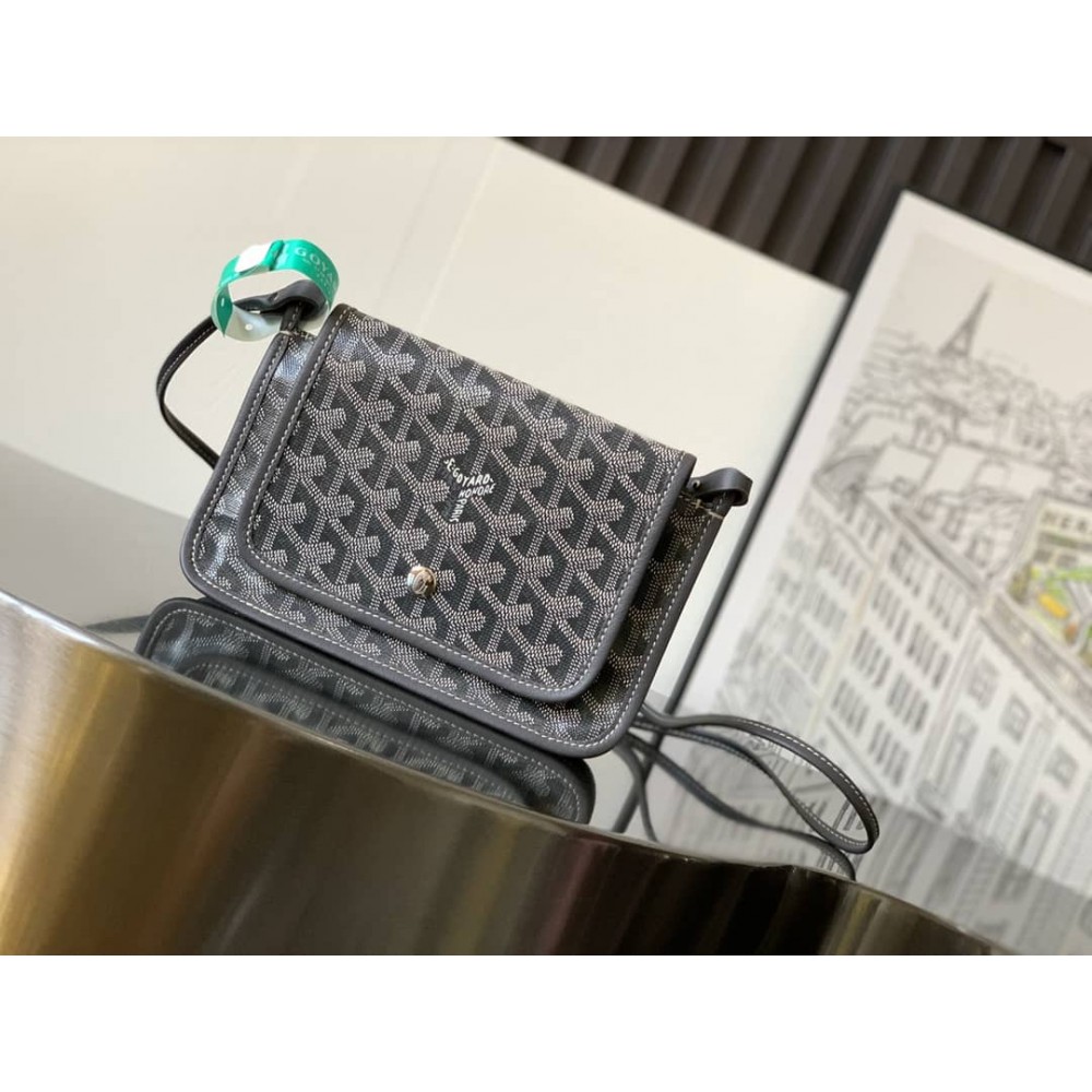 Goyard Plumet Pocket Wallet Grey LDBS247705