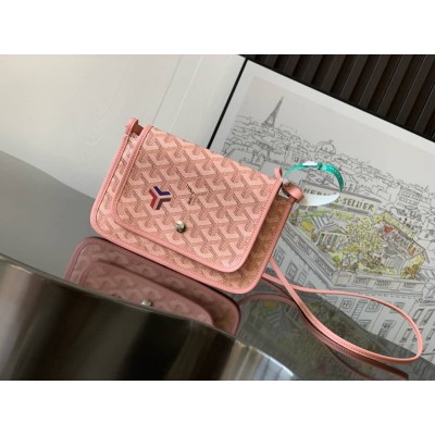 Goyard Plumet Pocket Wallet Limited Edition Pink LDBS247706