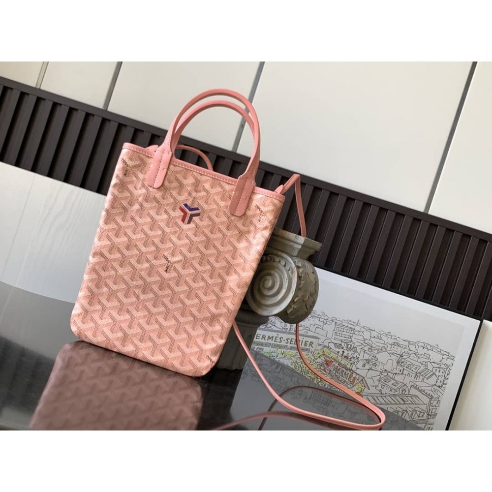 Goyard Poitiers Claire-Voie Bag Limited Edition Pink LDBS247746