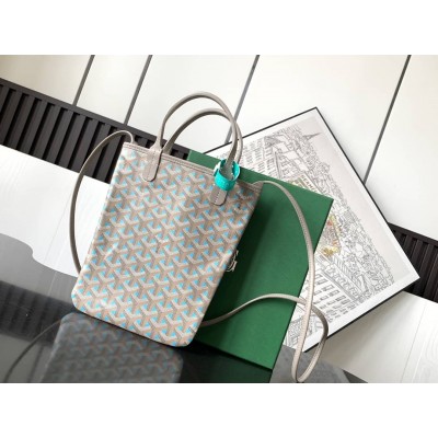 Goyard Poitiers Claire-Voie Bag Turquoise LDBS247748