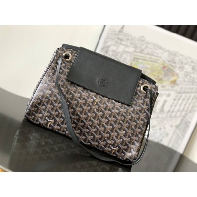 Goyard Rouette Souple Bag Black LDBS247940