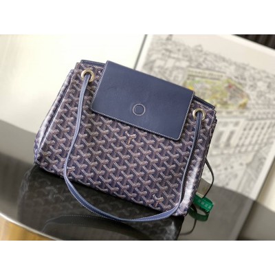 Goyard Rouette Souple Bag Navy Blue LDBS247944