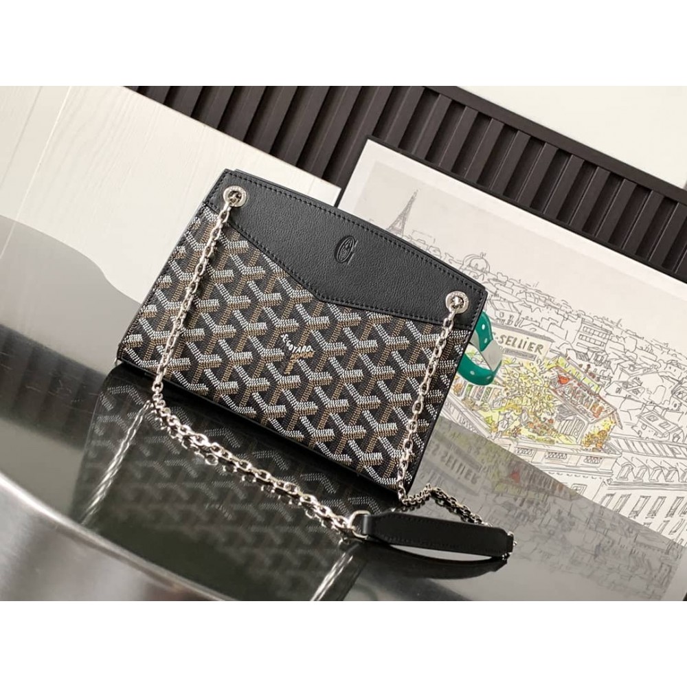 Goyard Rouette Structure Mini Bag Black LDBS247946