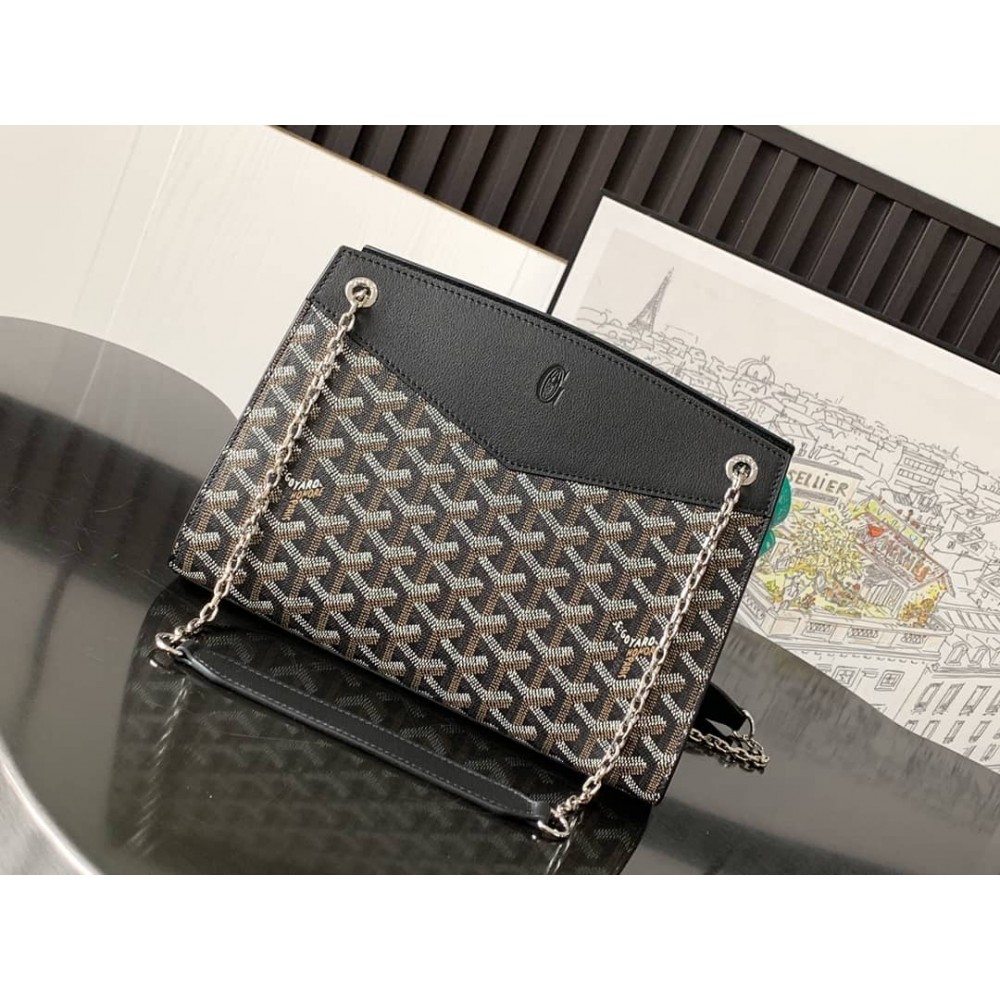 Goyard Rouette Structure PM Bag Black LDBS247947