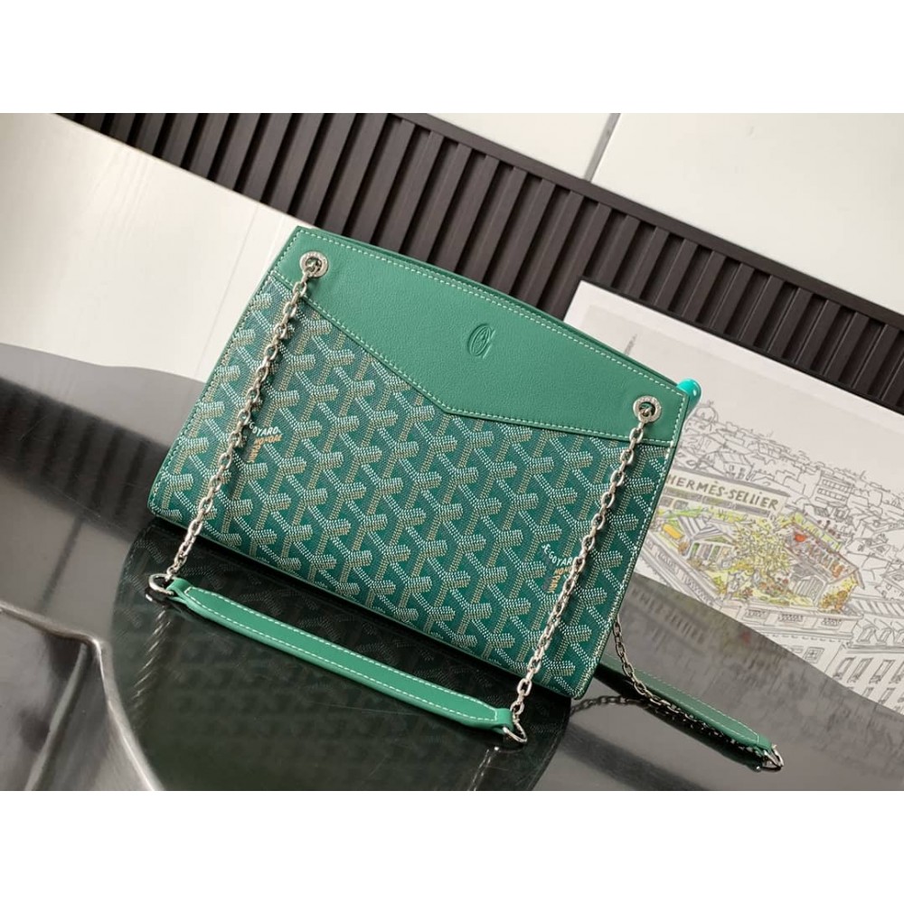 Goyard Rouette Structure PM Bag Green LDBS247950