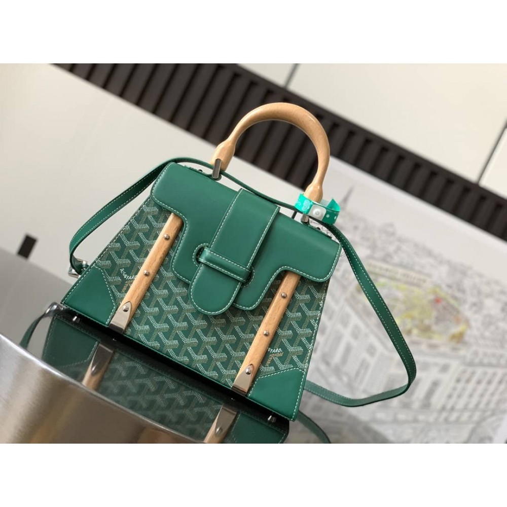 Goyard Saigon PM Bag Green LDBS247884