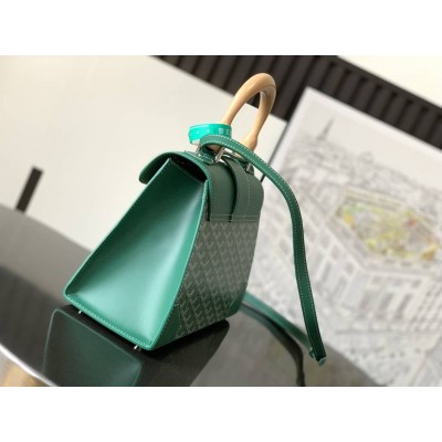 Goyard Saigon PM Bag Green LDBS247884