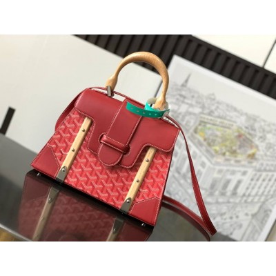 Goyard Saigon PM Bag Red LDBS247887