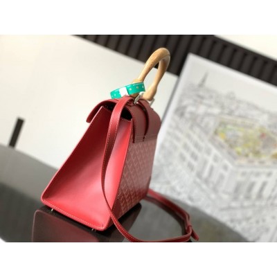 Goyard Saigon PM Bag Red LDBS247887