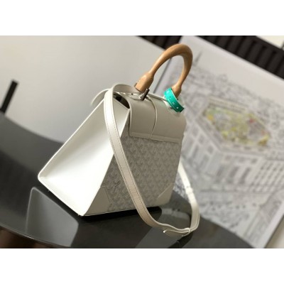 Goyard Saigon PM Bag White LDBS247889