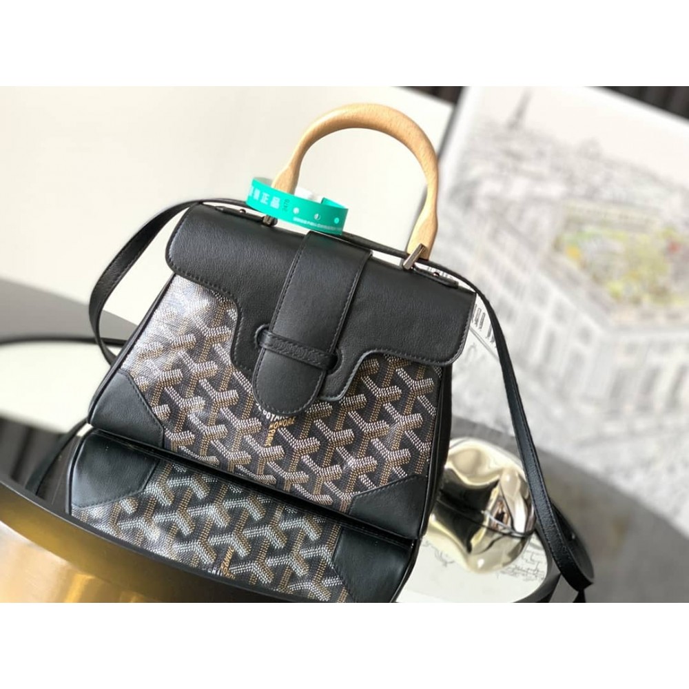 Goyard Saigon Souple Mini Bag Black LDBS247784