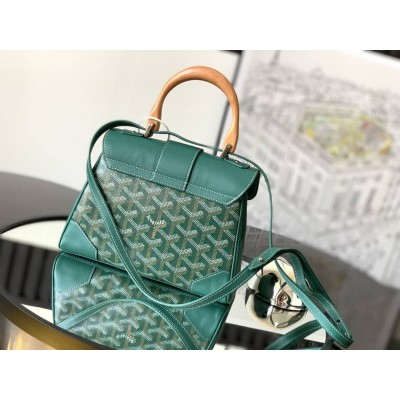 Goyard Saigon Souple Mini Bag Green LDBS247787