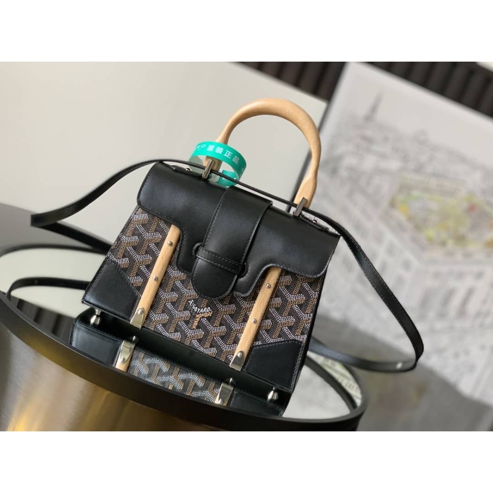 Goyard Saigon Structure Mini Bag Black LDBS247796