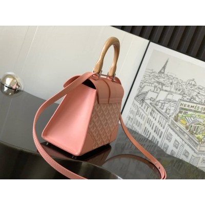 Goyard Saigon Structure Mini Bag Pink LDBS247805