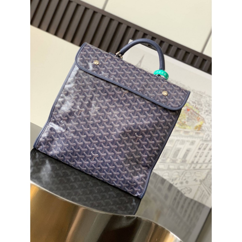 Goyard Saint Leger Backpack Navy Blue LDBS247664