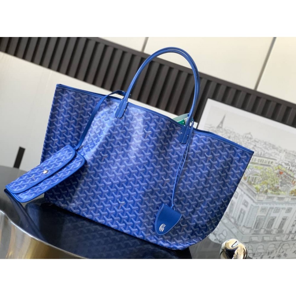 Goyard Saint Louis GM Bag Sky Blue LDBS247897