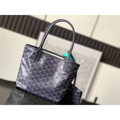 Goyard Saint Louis Mini Bag Navy Blue LDBS247814